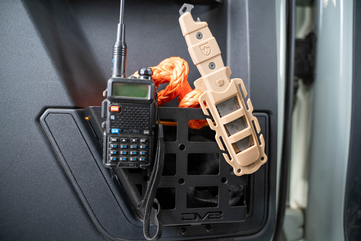 DV8 Offroad - 2021-2026 Ford Bronco | Rear Door Pocket Molle Panels - MPBR-06