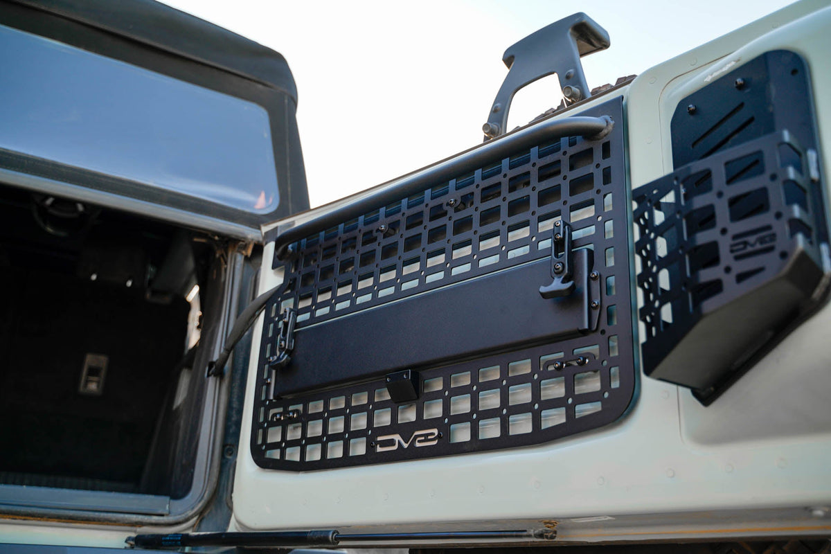 DV8 Offroad - 2021-2026 Ford Bronco | Tailgate Molle Panel - MPBR-02