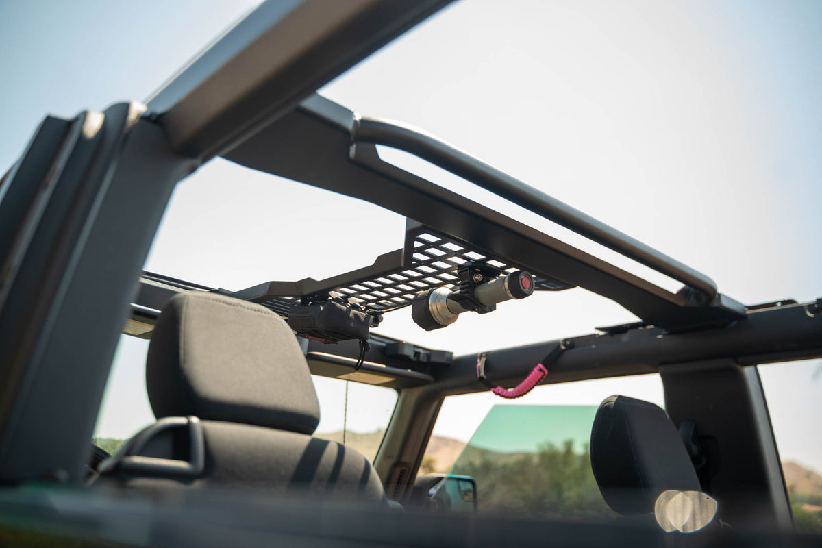 DV8 Offroad - 2021-2026 Ford Bronco | 2-Door Overhead Molle Panel - MPBR-09