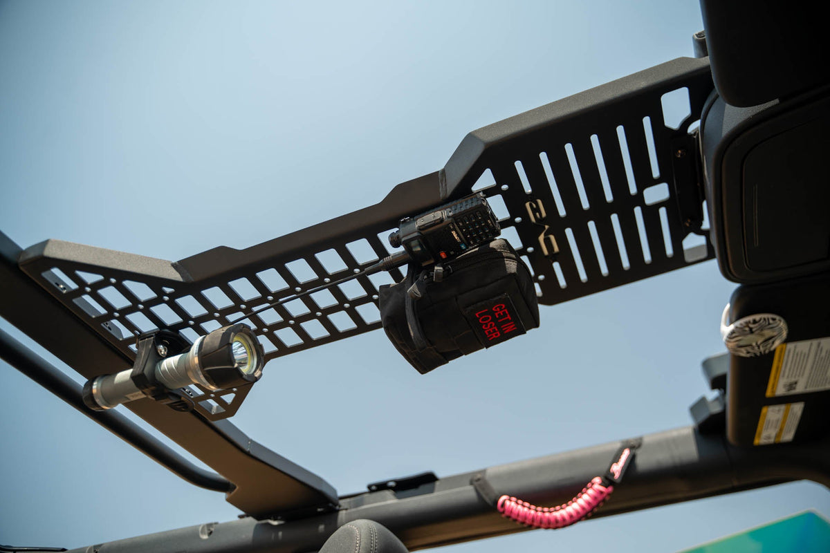 DV8 Offroad - 2021-2026 Ford Bronco | 2-Door Overhead Molle Panel - MPBR-09