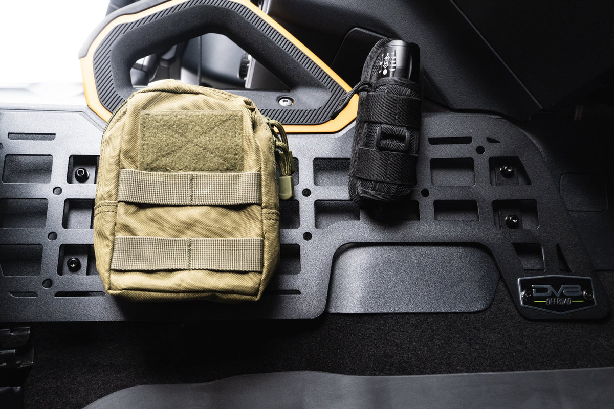 DV8 Offroad - 2021-2026 Ford Bronco | Center Console Molle Panels - CCBR-02