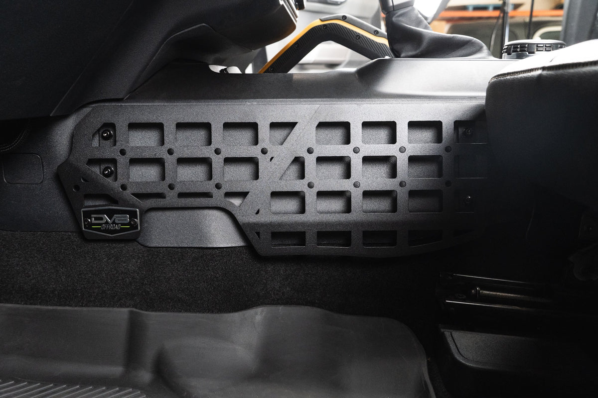 DV8 Offroad - 2021-2026 Ford Bronco | Center Console Molle Panels - CCBR-02