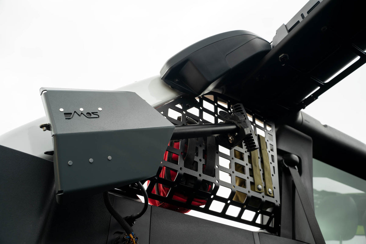 DV8 Offroad - 2021-2026 Ford Bronco | Pocketed Rear Window Molle Panels - MPBR-08
