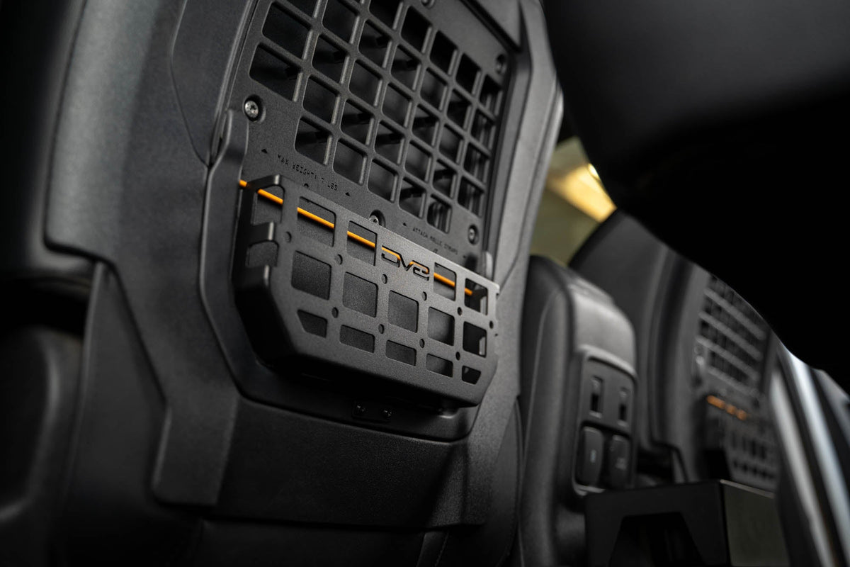 DV8 Offroad - 2021-2026 Ford Bronco | Seat Back Molle Pockets - MPBR-11