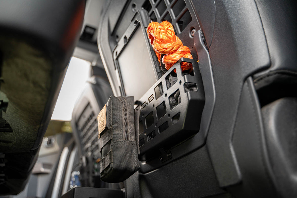 DV8 Offroad - 2021-2026 Ford Bronco | Seat Back Molle Pockets - MPBR-11