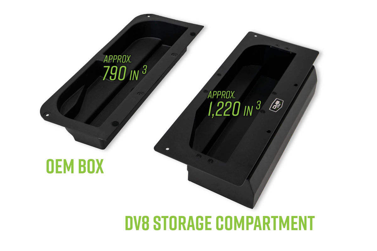 DV8 Offroad - 2021-2026 Ford Bronco | Storage Compartment - CMBR-02
