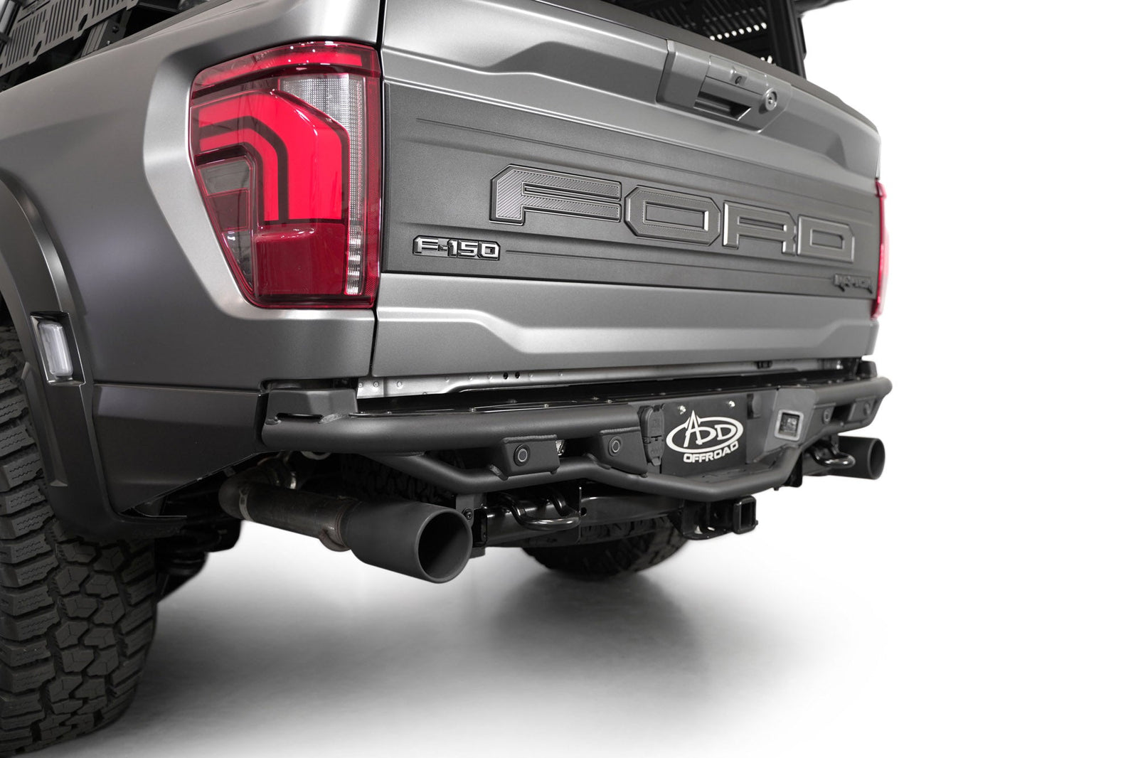 Addictive Desert Designs 21-24 Ford F-150 Raptor Race Series Dovetail Rear Bumper - R210245090103