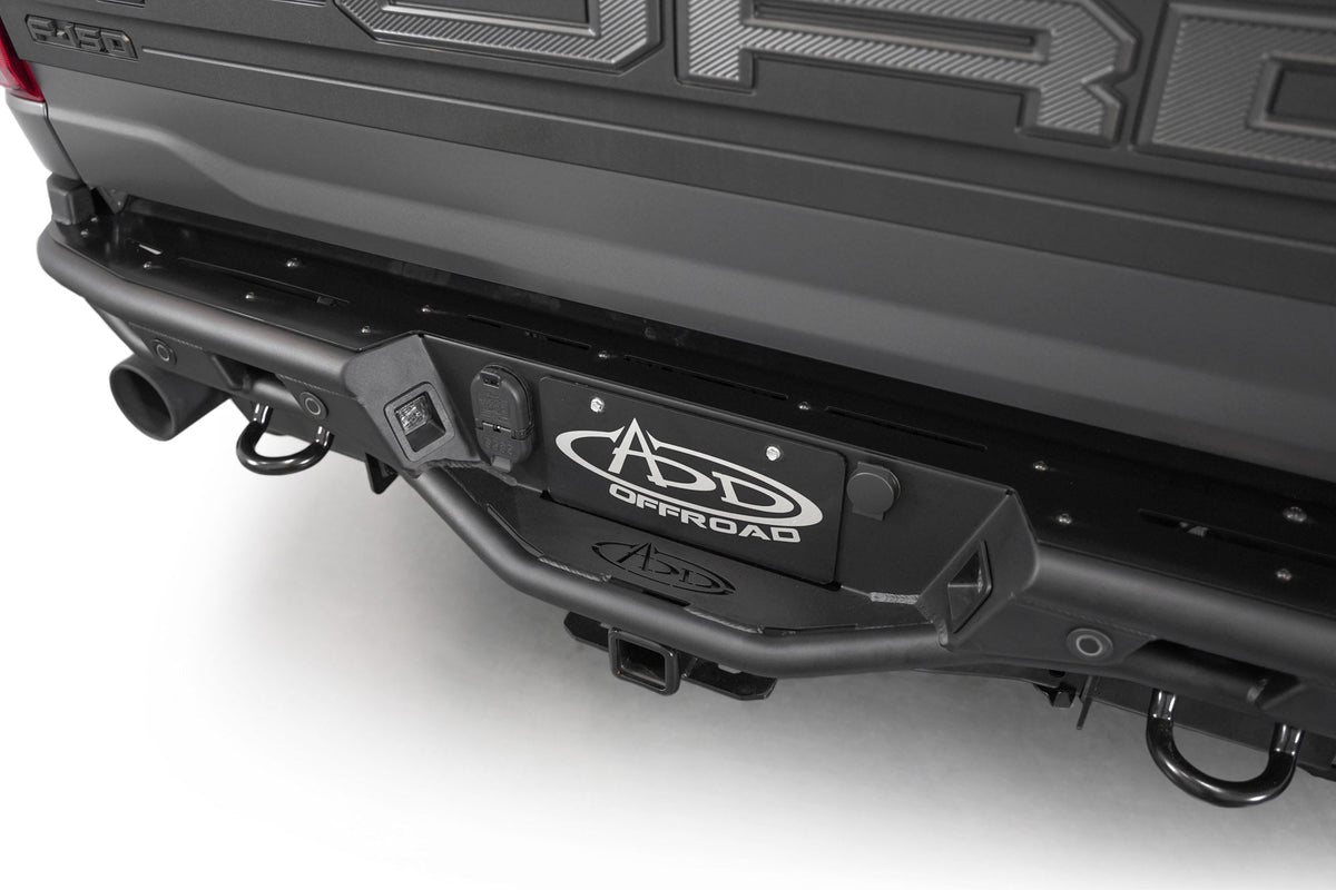 Addictive Desert Designs 21-24 Ford F-150 Raptor Race Series Dovetail Rear Bumper - R210245090103