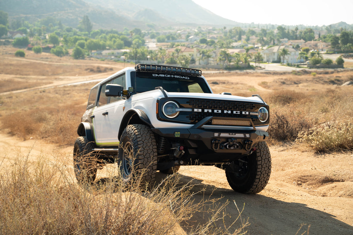 DV8 Offroad - 2021-2026 Ford Bronco | MTO V2 Front Bumper - FBBR-07