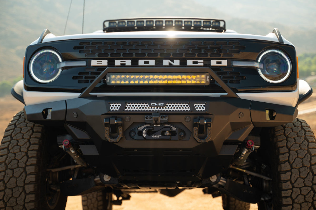 DV8 Offroad - 2021-2026 Ford Bronco | MTO V2 Front Bumper - FBBR-07
