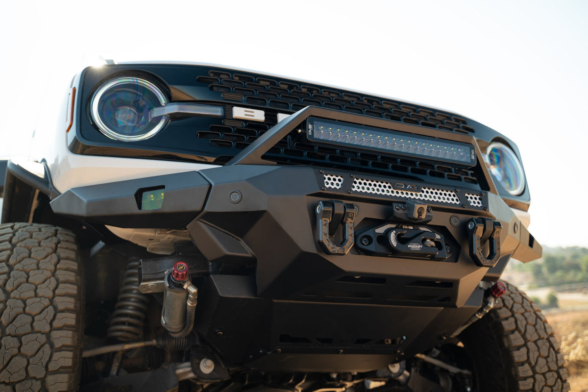 DV8 Offroad - 2021-2026 Ford Bronco | MTO V2 Front Bumper - FBBR-07