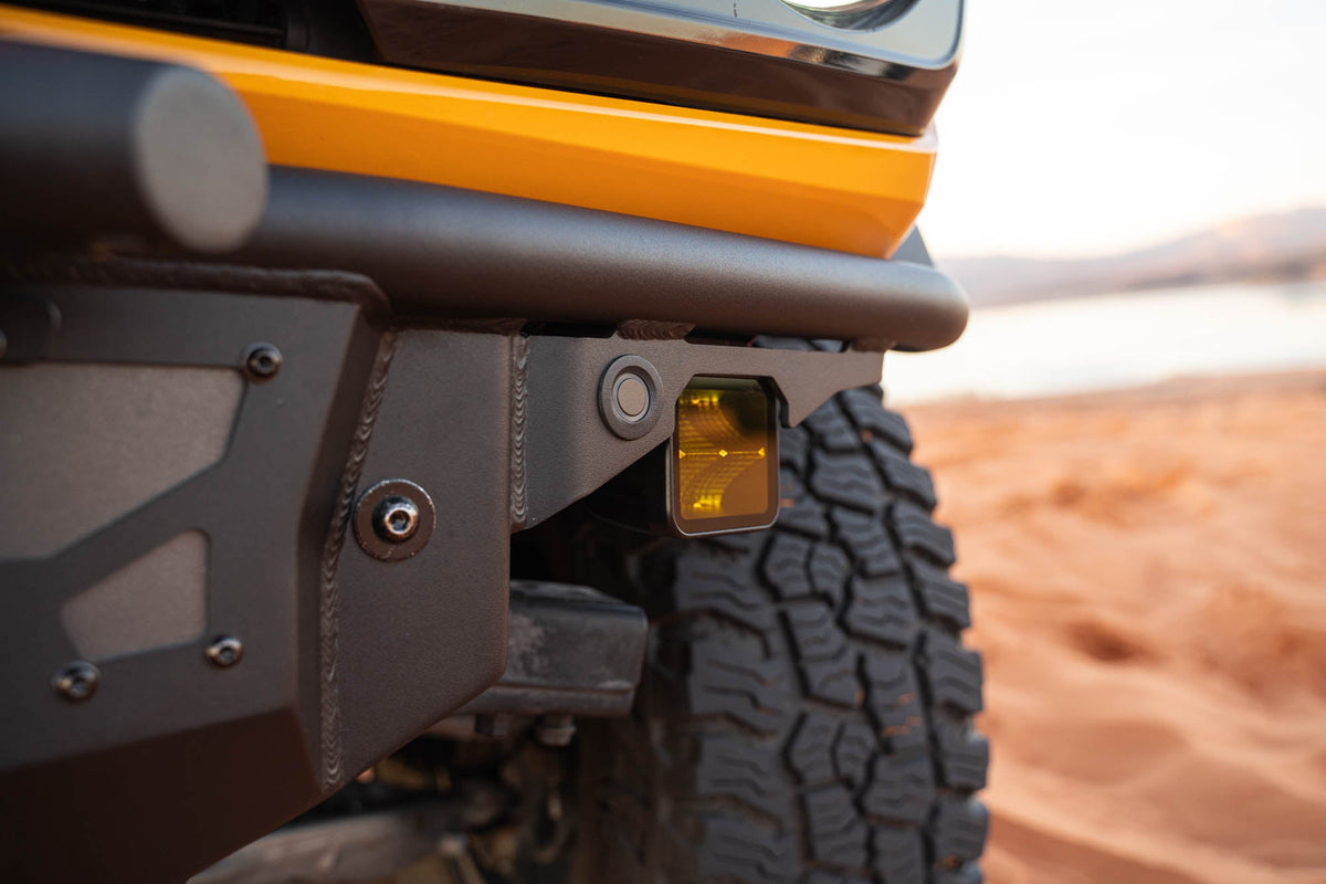 DV8 Offroad - 2021-2026 Ford Bronco Tube Series Front Bumper - FBBR-08