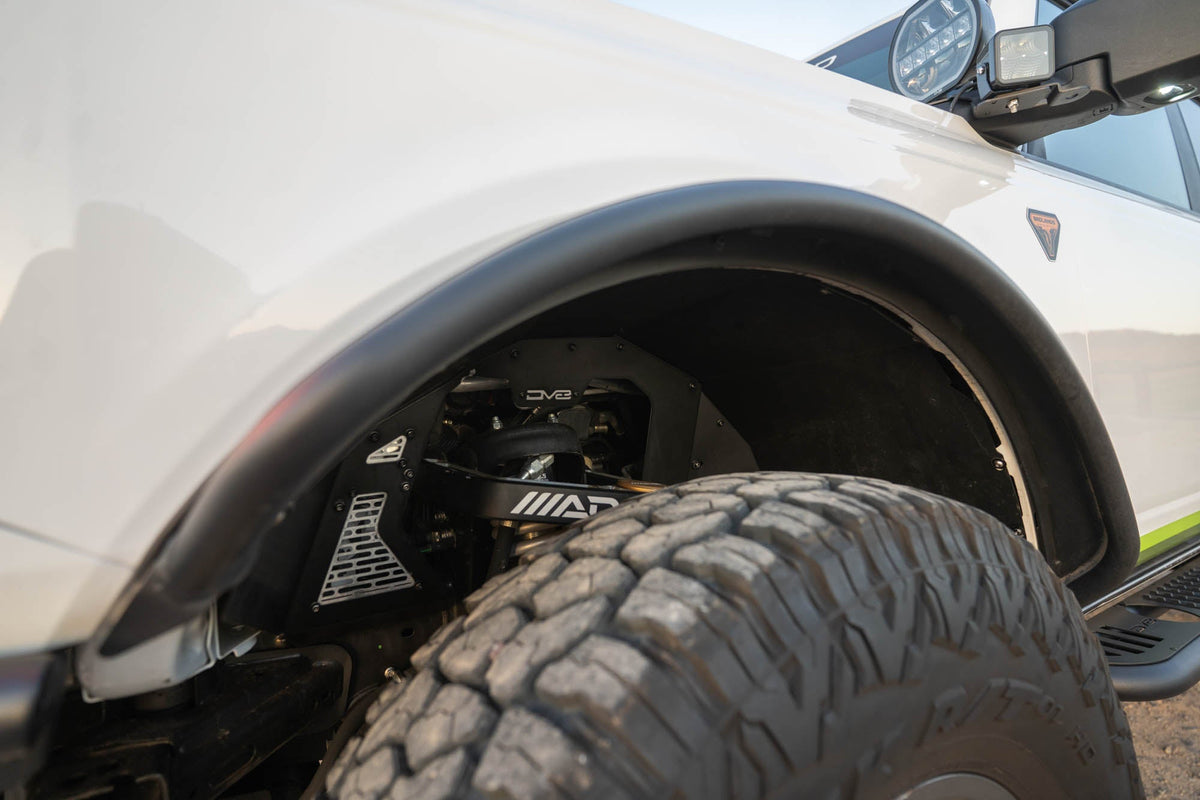DV8 Offroad - 2021-2025 Ford Bronco Front Inner Fenders - INFEND-08FB