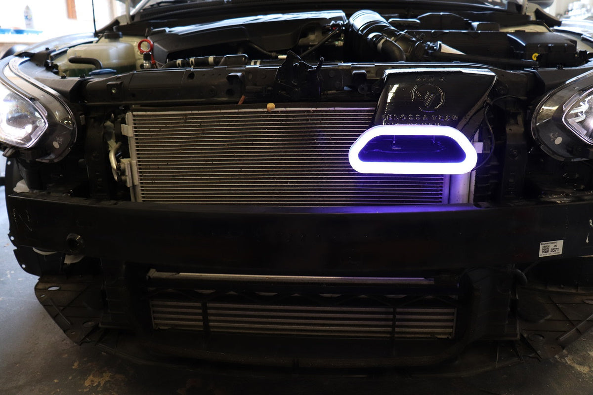 2019-2020 Hyundai Veloster N BIG MOUTH &quot;LIT KIT&quot; Ram Air Intake Snorkel | Velossa Tech Design
