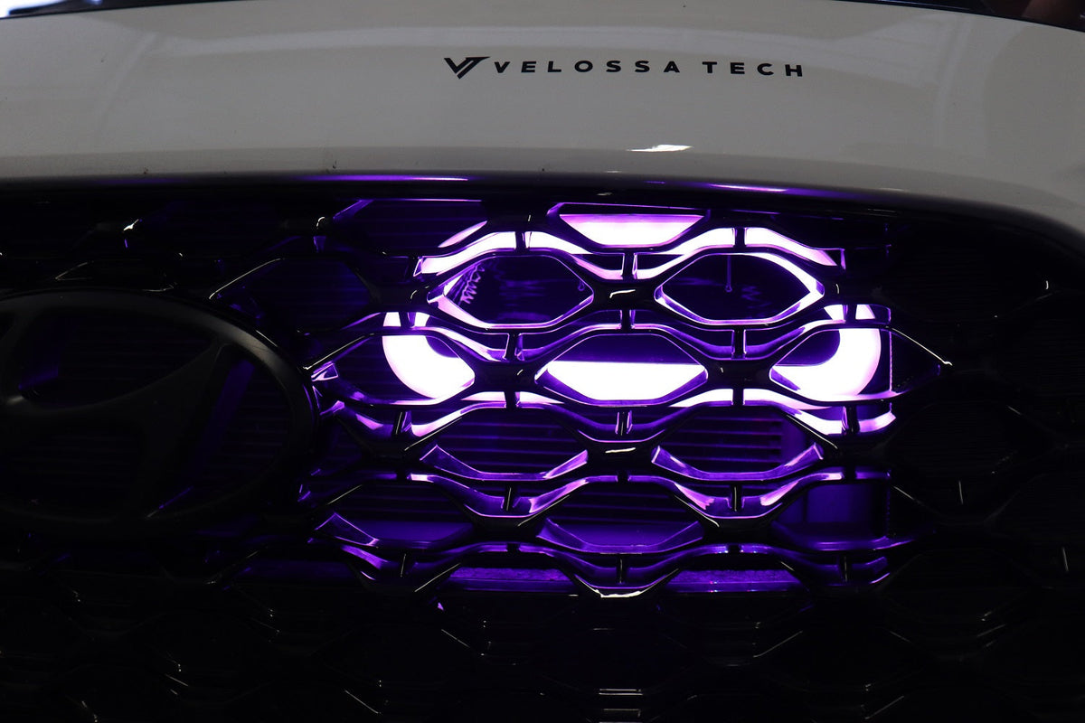 2019-2020 Hyundai Veloster N Generation 4 Interchangeable BIG MOUTH &quot;LIT KIT&quot; | LIT Flare and Controller Only | Velossa Tech Design