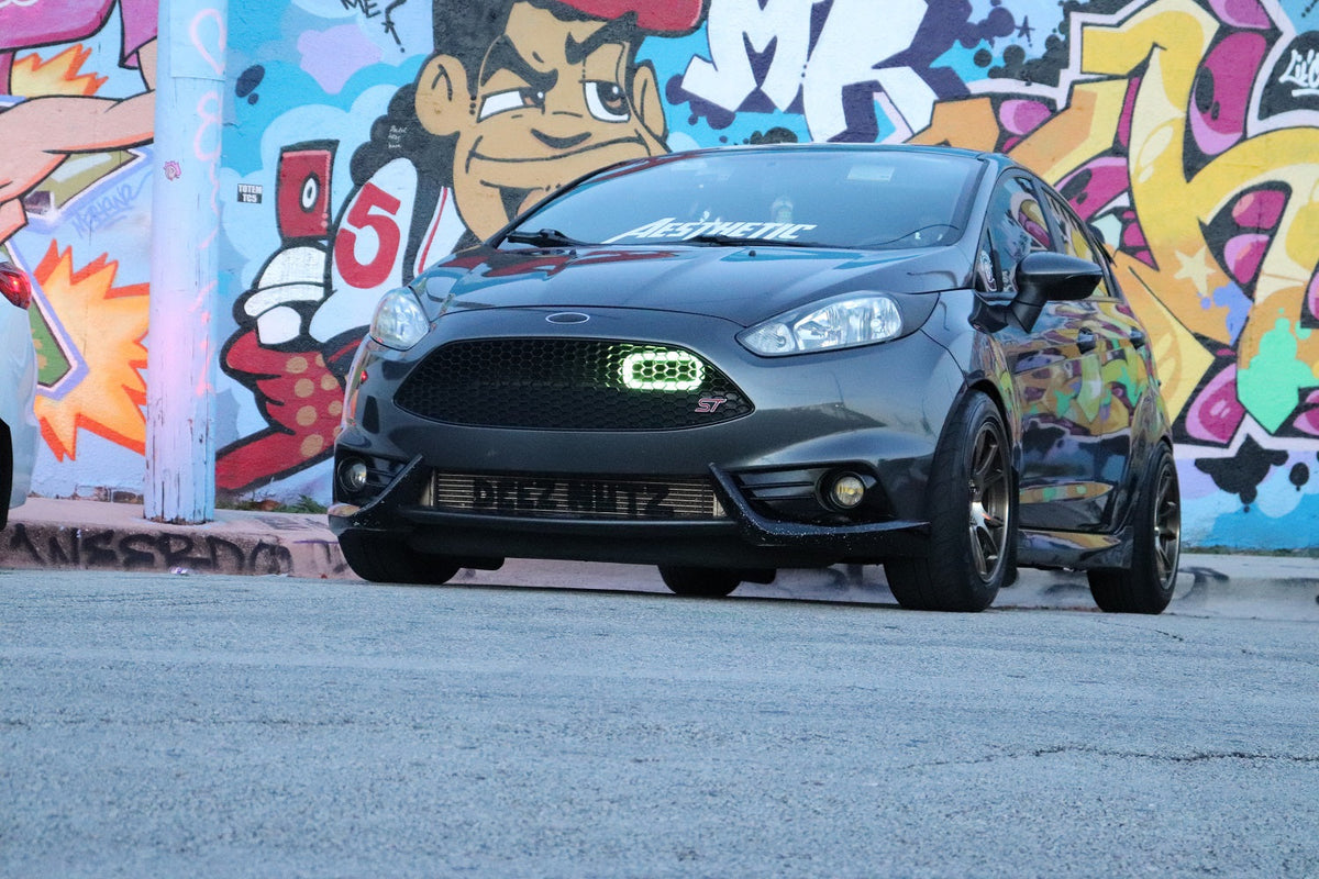 2014-2019+ Ford Fiesta ST (2018-2019 MK7 and MK7.5 only) Generation 4 Interchangeable BIG MOUTH &quot;LIT KIT&quot; | LIT Flare and Controller Only | Velossa Tech Design