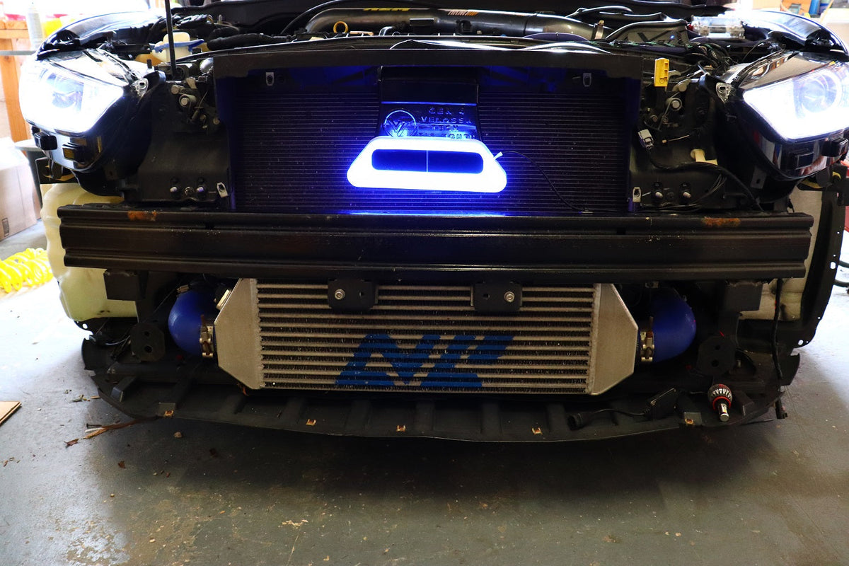 2013-2020 Ford Fusion (Gen 4 Lower Body ONLY) BIG MOUTH &quot;LIT KIT&quot; Ram Air Intake Snorkel (1.5L/1.6L/2.0L EcoBoost/2.5L/Sport)| Velossa Tech Design