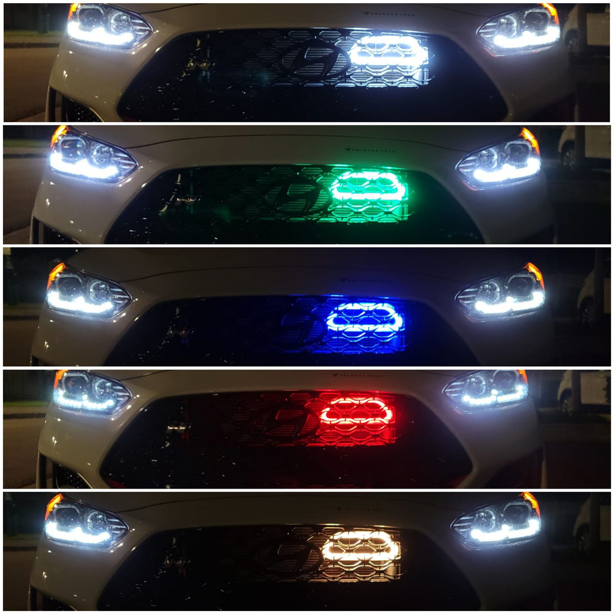 Velossa Tech - 2019-2022 Hyundai Veloster N (non-DCT) BIG MOUTH &quot;LIT KIT&quot; Ram Air Intake Snorkel
