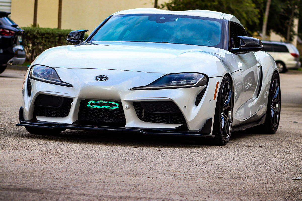 2020-2021+ Toyota Supra MK5 BIG MOUTH &quot;LIT KIT&quot; Ram Air Intake Snorkel | Velossa Tech Design