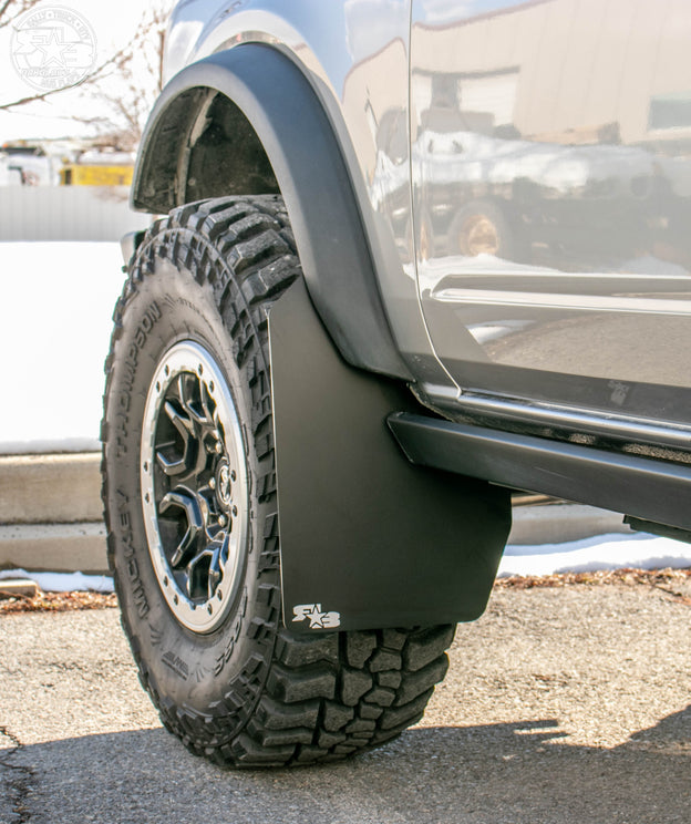 Clearance - RokBlokz Ford Bronco 2021+ Quick Release Mud Flaps OG Sizes