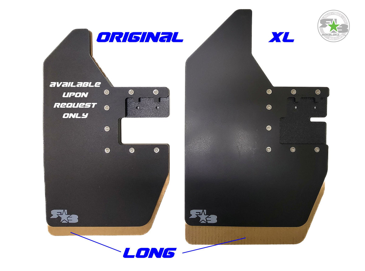 RokBlokz - Ford Bronco Mud Flaps 2021+ - Quick Release - ORIGINAL SIZE