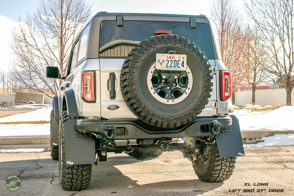 RokBlokz - Ford Bronco Mud Flaps 2021+ - Quick Release - XL SIZE