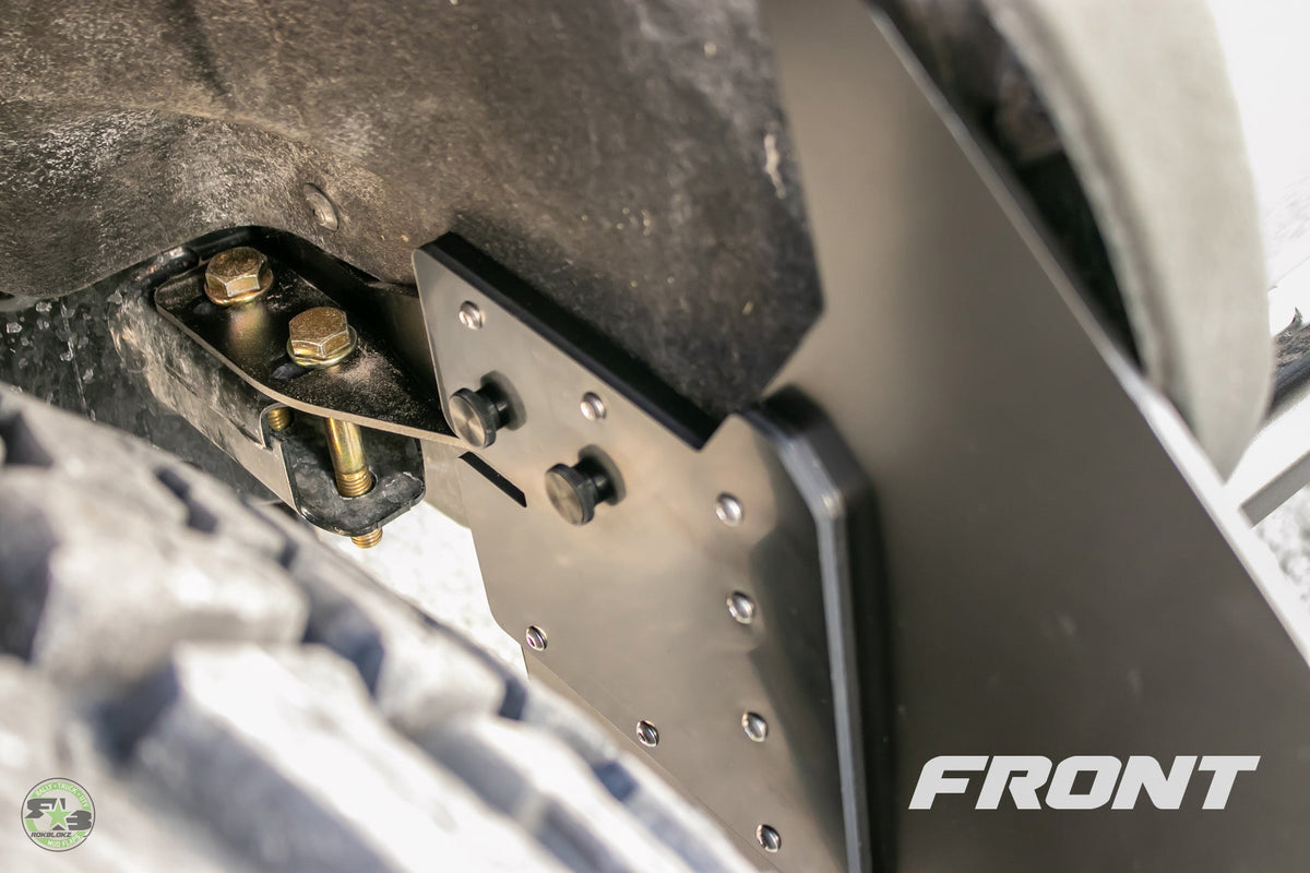 RokBlokz - Ford Bronco Mud Flaps 2021+ - Quick Release - ORIGINAL SIZE