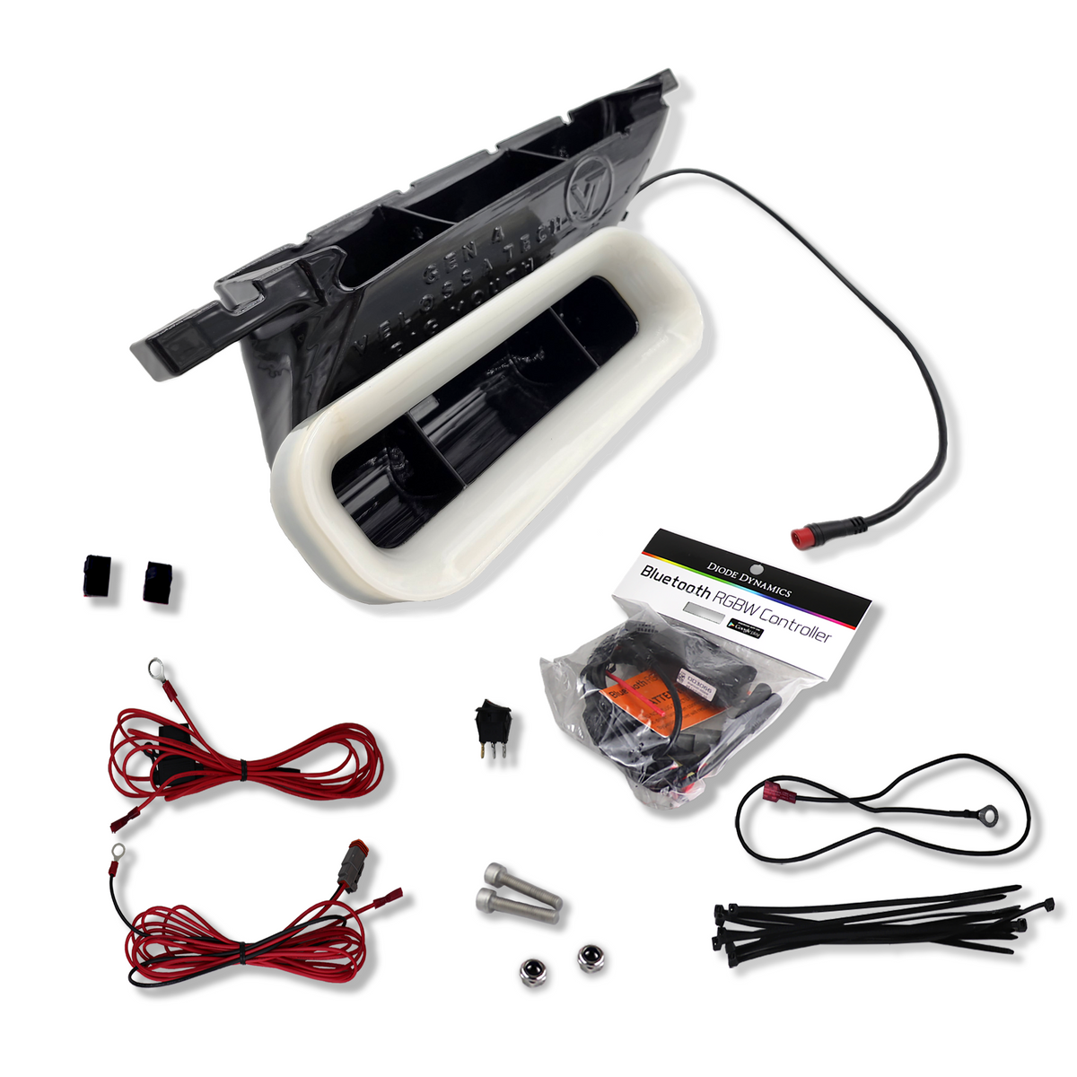 Velossa Tech - 2021-2023 Hyundai Sonata N-Line BIG MOUTH &quot;LIT KIT&quot; Ram Air Intake Snorkel