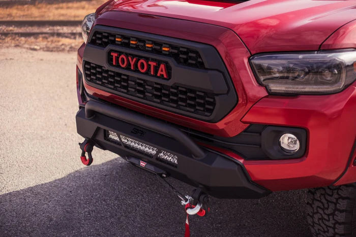 Body Armor 4x4 2016+ Toyota Tacoma HiLine Front Winch Bumper - TC-19339