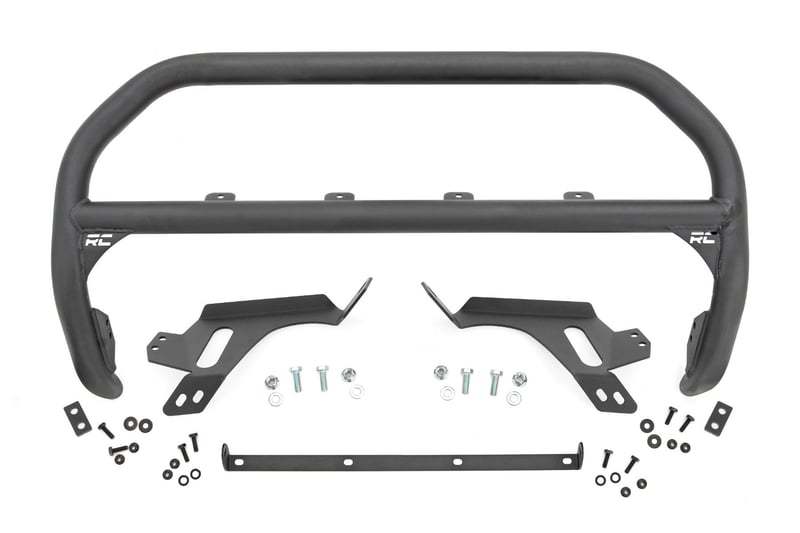 Rough Country - Nudge Bar - w/ Tow Hooks - Ford Bronco Sport 4WD (2021-2024) - 51154 by Rough Country - front view