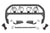 Nudge Bar | 4 Inch Round Led (x4) | OE Modular Steel | Ford Bronco 4WD (21-24)