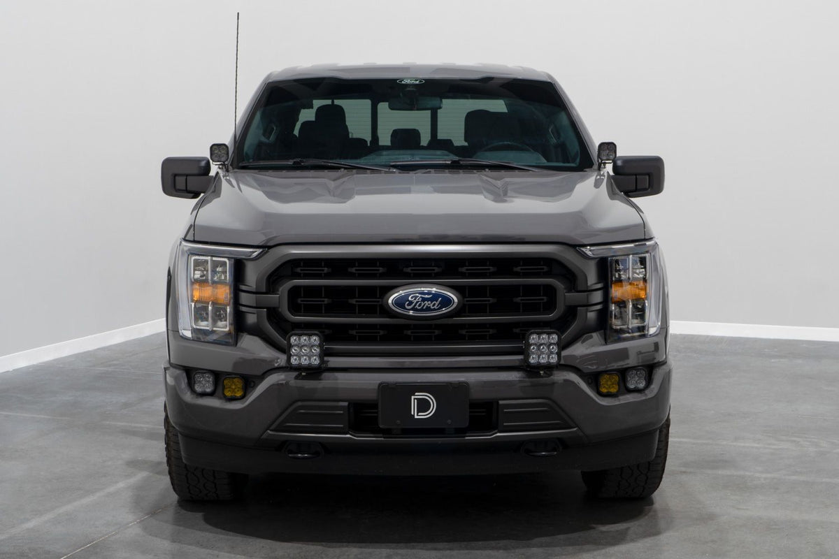 Diode Dynamics 21-22 Ford F-150 SS5 Bumper LED Pod Light Kit - Sport Yellow Driving - DD7329