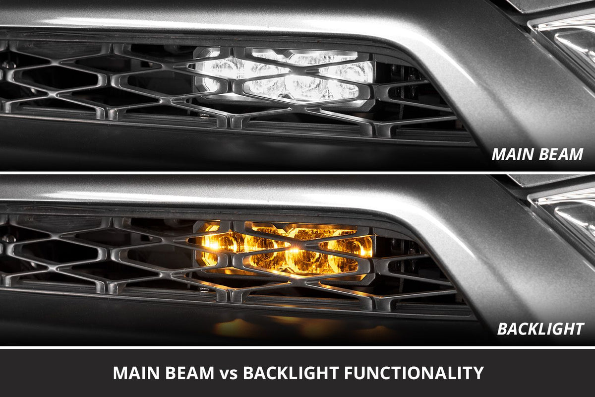 Diode Dynamics 2014-2024 Toyota 4Runner SS6 Sport LED Kit Yellow Driving 3000K - DD8856