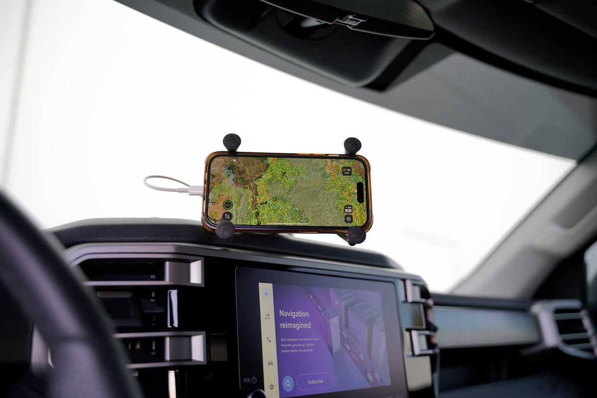 DV8 Offroad - 2022-2026 Toyota Tundra & 2023 Sequoia | Digital Device Dash Mount - DMT2-01