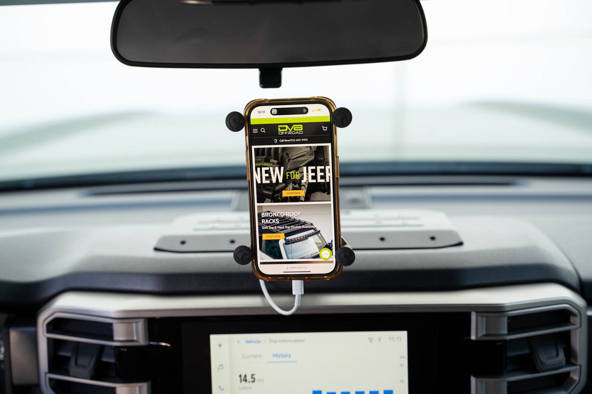 DV8 Offroad - 2022-2026 Toyota Tundra & 2023 Sequoia | Digital Device Dash Mount - DMT2-01