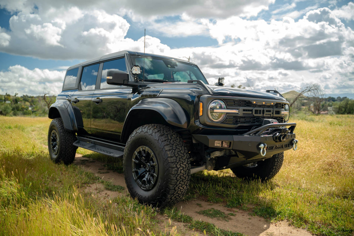 DV8 Offroad - 2022-2026 Ford Bronco Raptor Spec Series Winch Front Bumper - FBFR-01