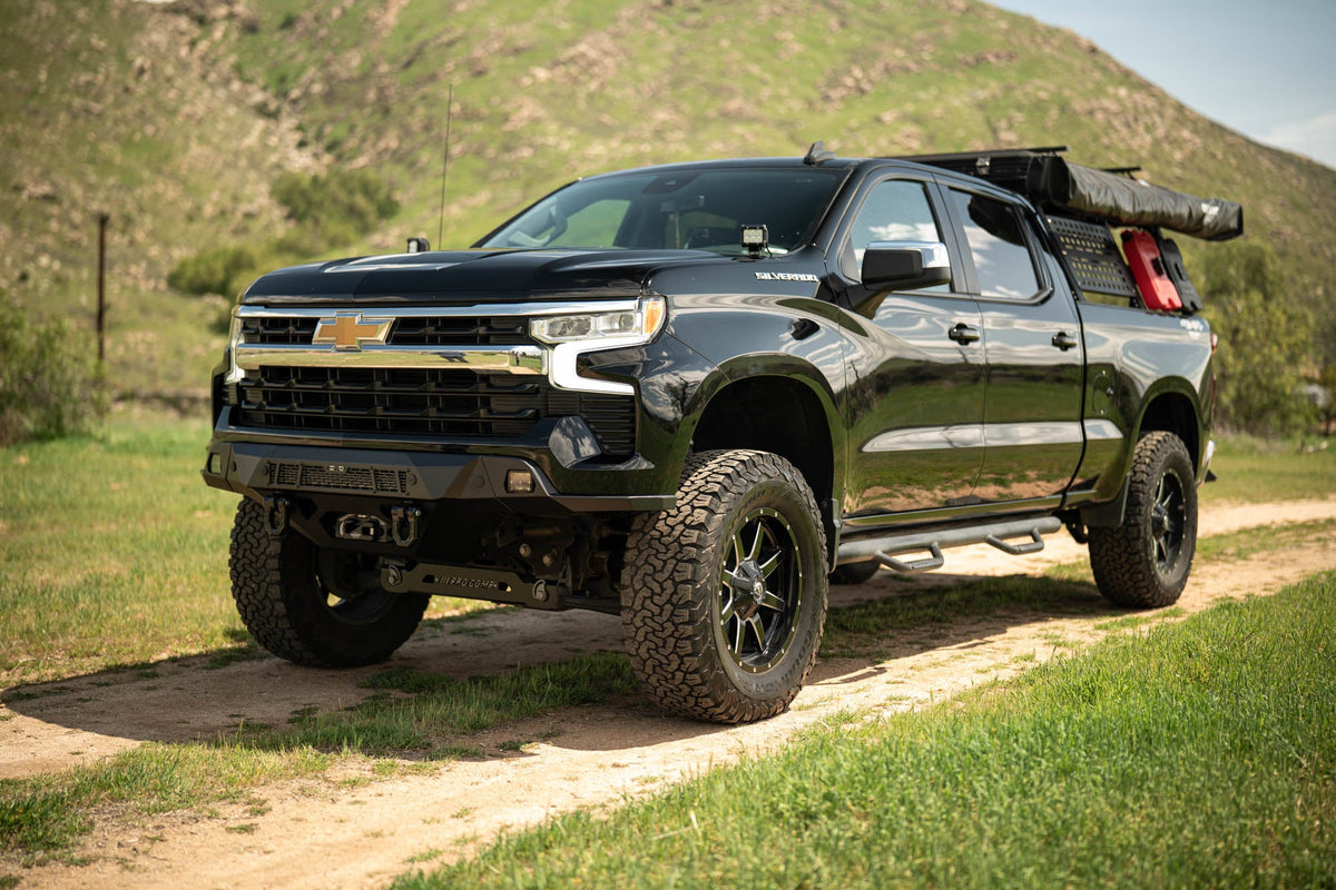 DV8 Offroad - 2022-2025 Chevy Silverado 1500 Spec Series Front Bumper - FBCS1-08