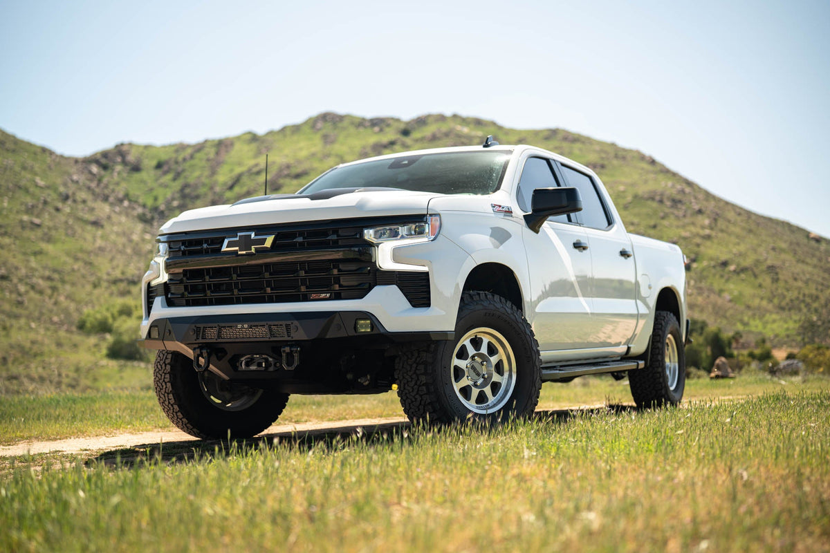 DV8 Offroad - 2022-2025 Chevy Silverado 1500 Spec Series Front Bumper - FBCS1-08