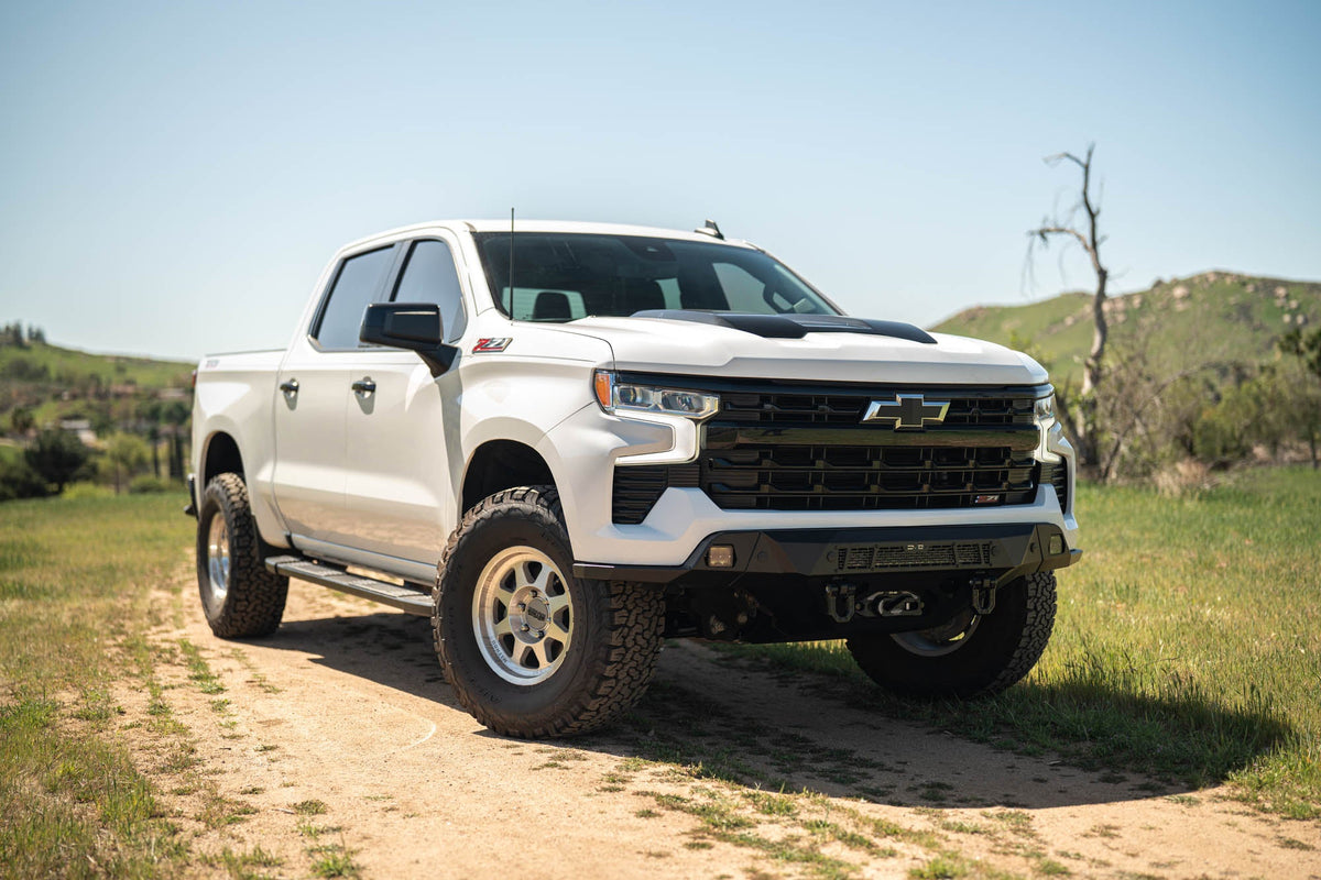 DV8 Offroad - 2022-2025 Chevy Silverado 1500 Spec Series Front Bumper - FBCS1-08
