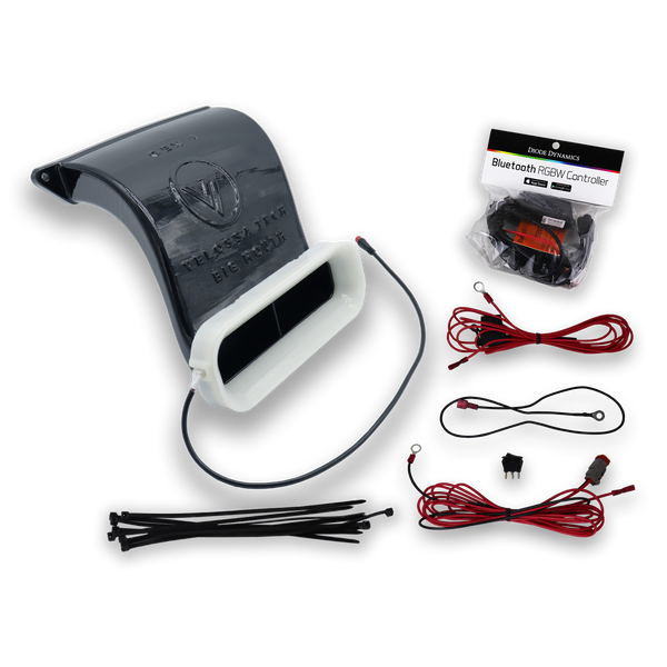 Velossa Tech - 2022+ Hyundai Elantra N BIG MOUTH "LIT KIT" Ram Air Intake Snorkel for 2022-2023 Hyundai Elantra N - front vie