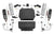 3.5 Inch M1 Lift Kit | Toyota Tundra 4WD (2022-2024)