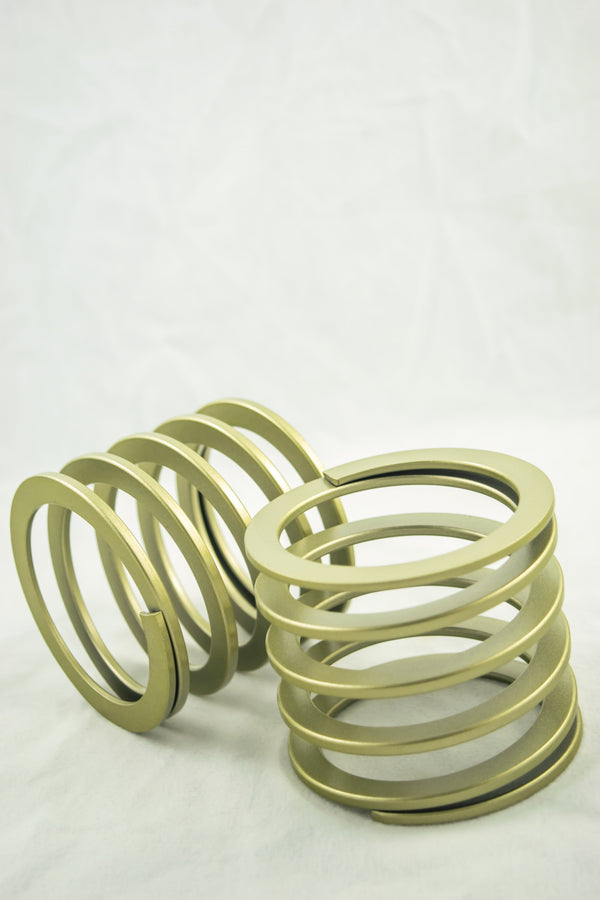 Swift Springs Flat Wire Helper Spring - 135mm Length | 65mm ID | 0.8kfg/mm