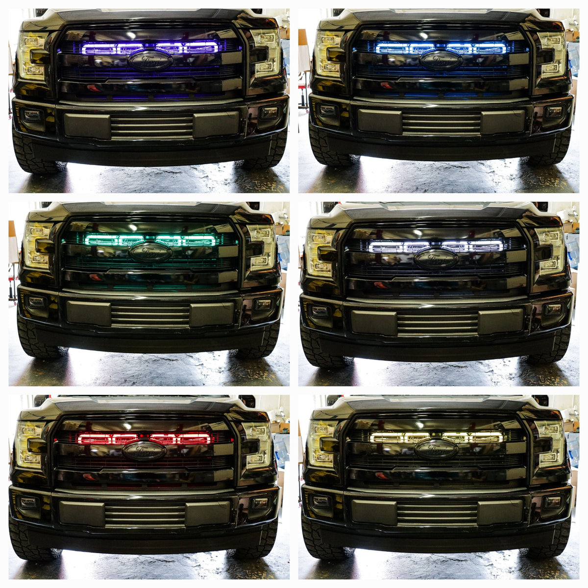 Velossa Tech - 2021+ Ford F-150 and Tremor (non Raptor) Quad BIG MOUTH &quot;LIT KIT&quot; Ram Air Intake Snorkels