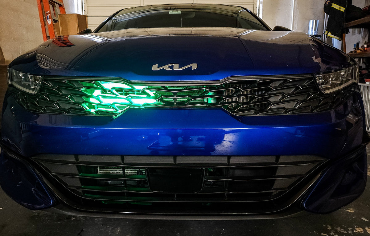 Velossa Tech - 2021+ Kia K5 GT/GT-Line BIG MOUTH &quot;LIT KIT&quot; Ram Air Intake Snorkel