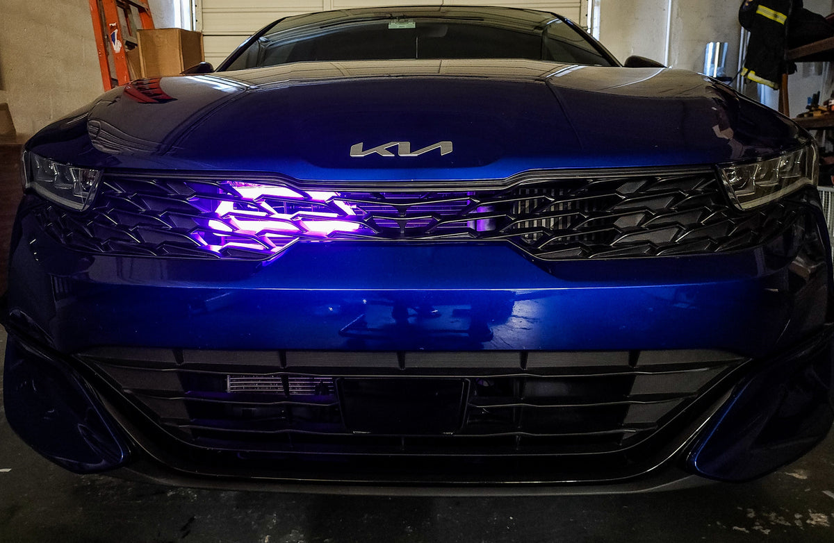 Velossa Tech - 2021+ Kia K5 GT/GT-Line BIG MOUTH &quot;LIT KIT&quot; Ram Air Intake Snorkel