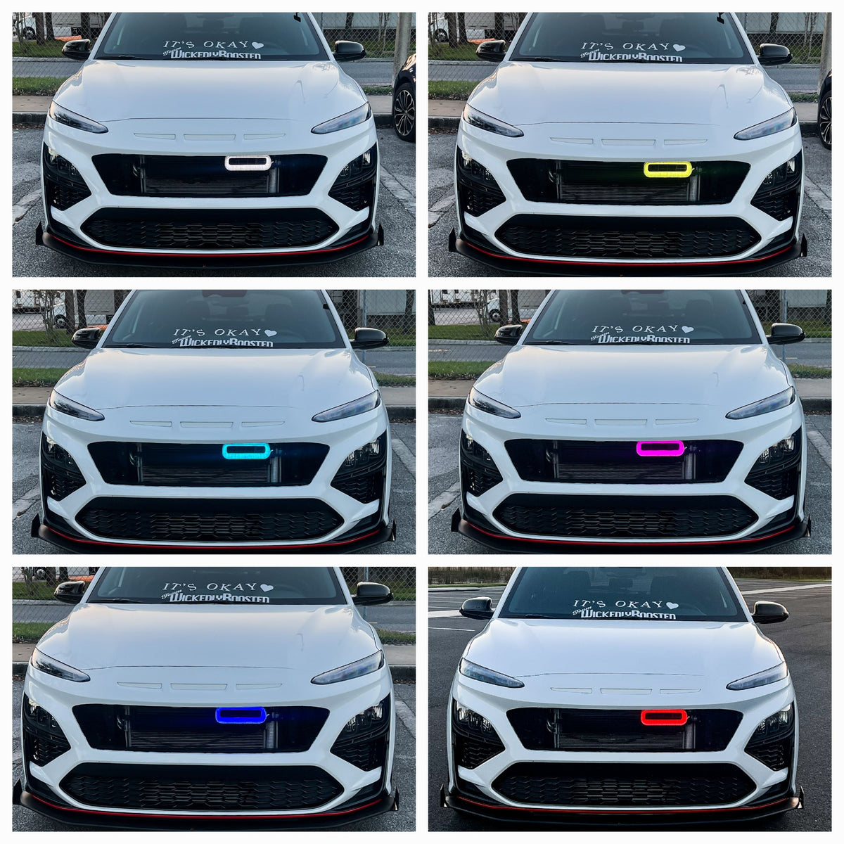 Velossa Tech - 2022+ Hyundai Kona N BIG MOUTH &quot;LIT KIT&quot; Ram Air Intake Snorkel