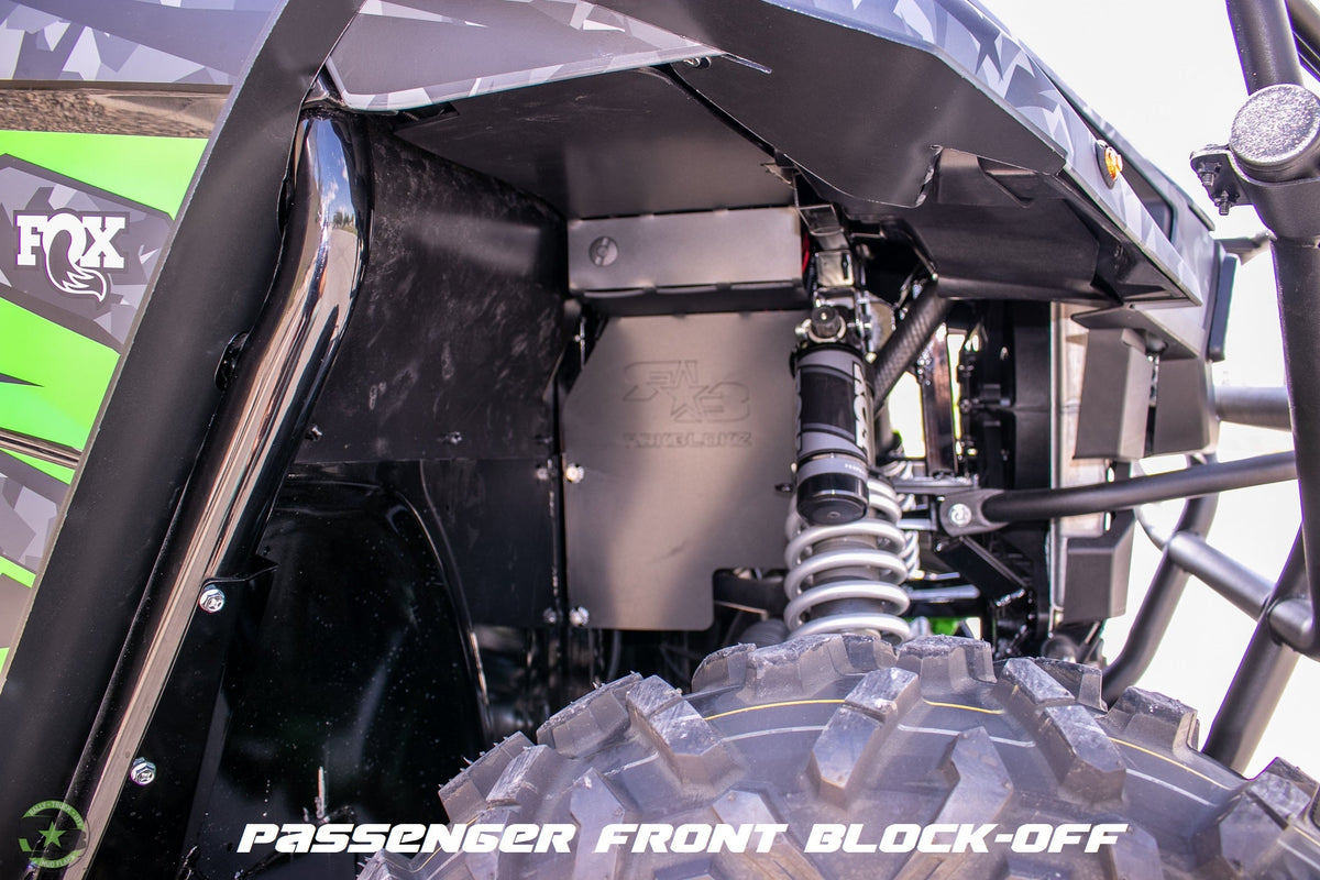 2017 Kawasaki TERYX ft. Rokblokz Fender Kit - Block off Plate