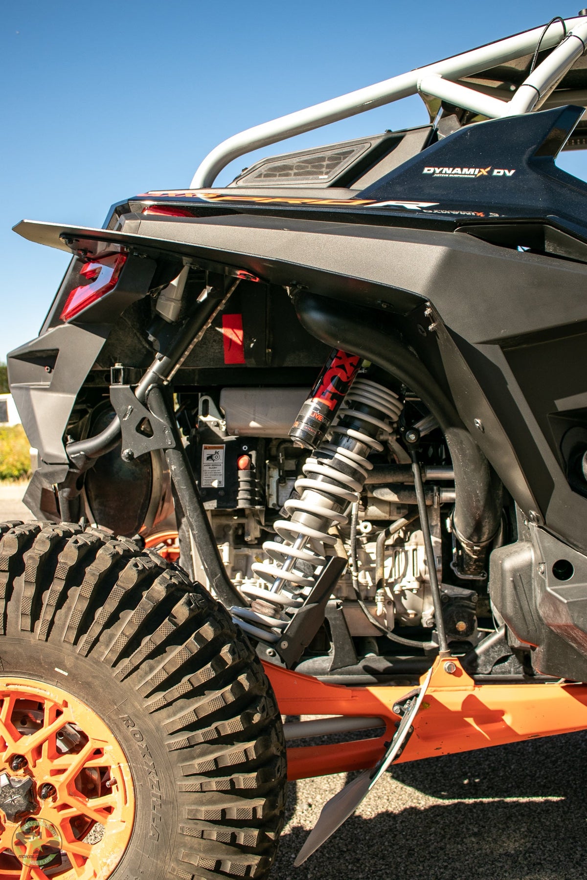 2022 Polaris RZR Pro R Ft Rokblokz Fender Kit - rear fender from below