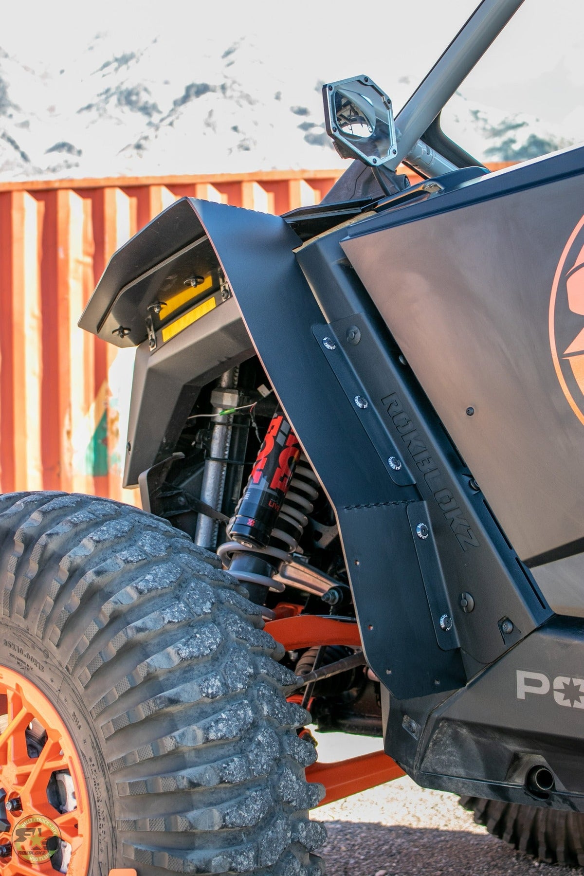 2022 Polaris RZR Pro R Ft Rokblokz Fender Kit Front Fender without accent