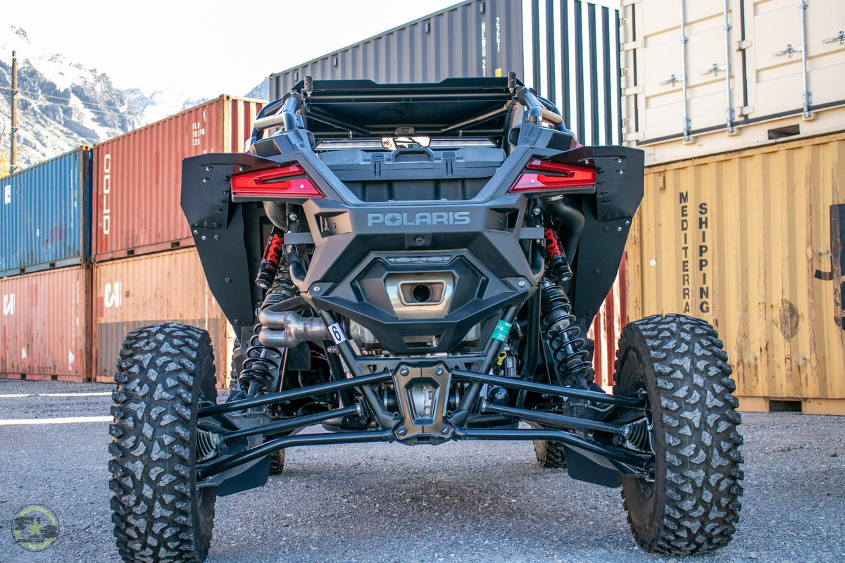 2022 Polaris RZR Pro R Ft Rokblokz Fender Kit - Rear view 2